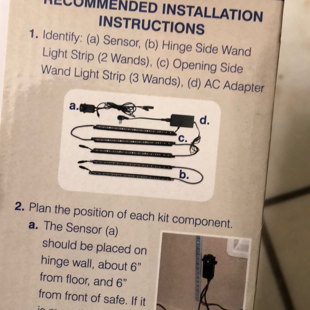 Clear view safe light 5 wand kit - Picture 3 of 3